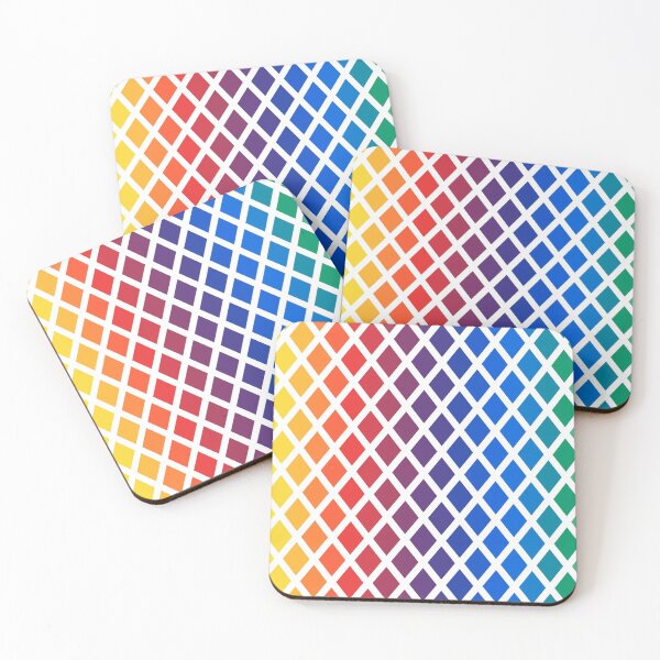 Item preview, Rainbow rhombus pattern designed and sold by AlexGolyakov.