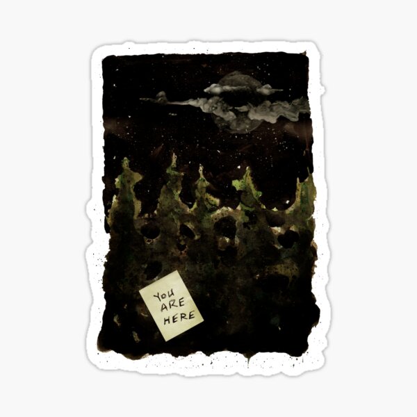 YOU ARE HERE Sticker