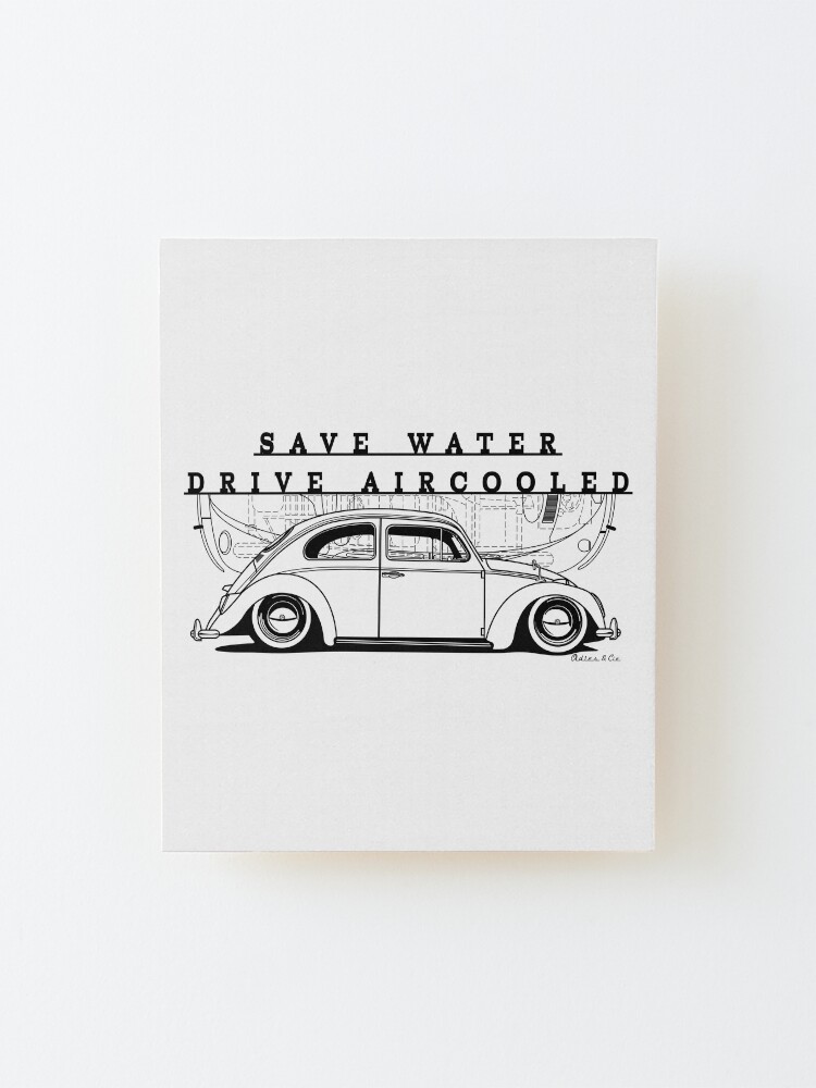 Alternate view of drive aircooled Mounted Print