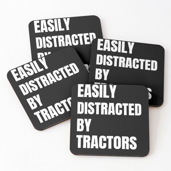 Item preview, Easily Distracted By Tractors Funny Tractors Gift designed and sold by inmyzone.