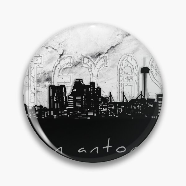 Item preview, san antonio skyline marble designed and sold by BekimART2.