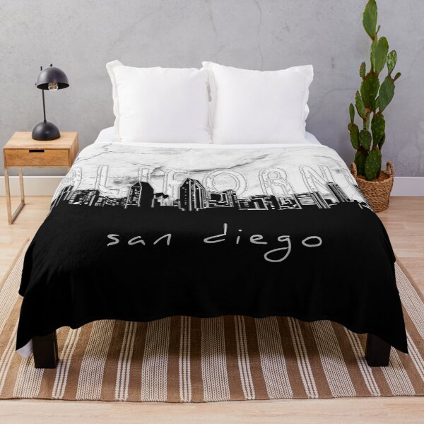 Item preview, san diego skyline marble designed and sold by BekimART2.