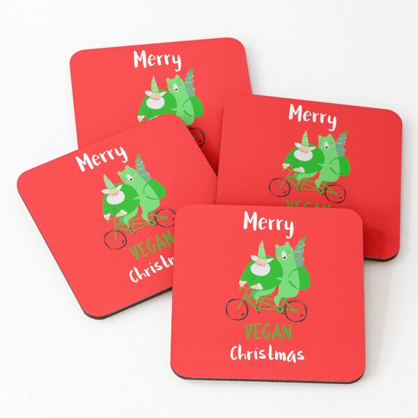 Item preview, Merry Vegan Christmas designed and sold by PlantDemia.