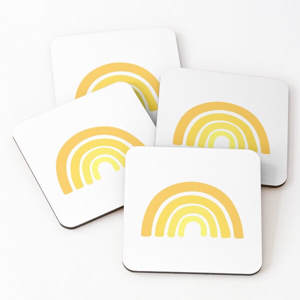 Item preview, Yellow Rainbow for a Baby Nursery, Nursery Art, Kids decor, Boho Nursery designed and sold by agdesigns6.