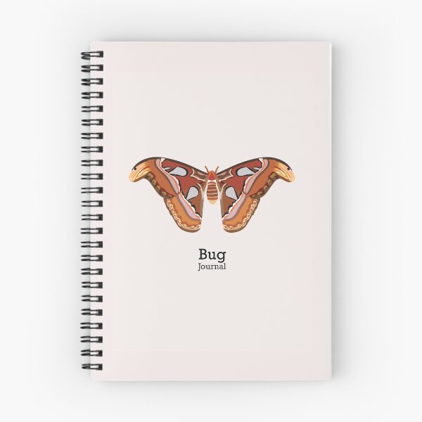 Item preview, Atlas Moth Bug Journal designed and sold by tealprint.