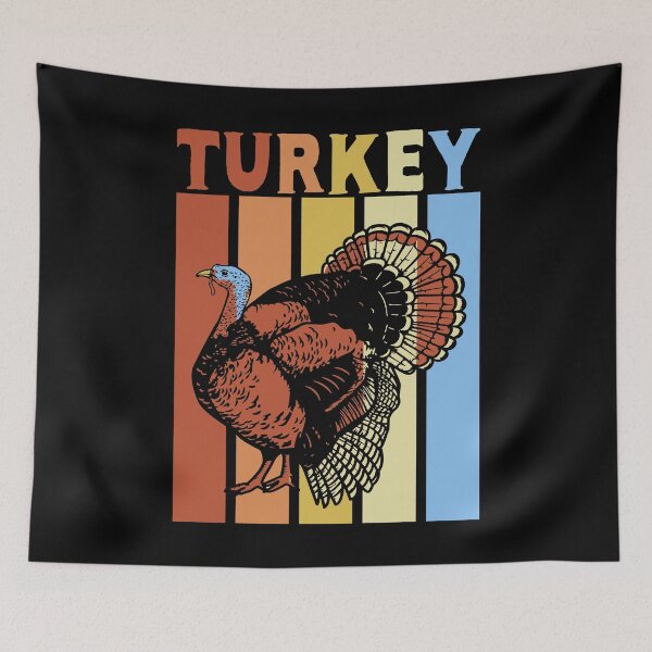 Item preview, Vintage Retro Style Turkey Thanksgiving designed and sold by ellis-vinyasa.