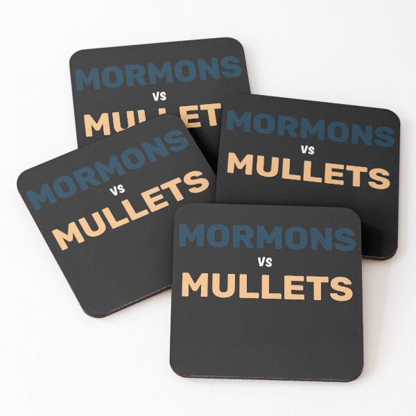 Item preview, Mormons vs Mullets designed and sold by TINASTORESHOPE.