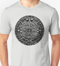 Mexican Mayan Calender the Aztec Sun Stone Unisex T-Shirt