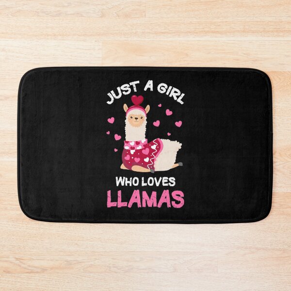 Item preview, Just A Girl Who Loves Llamas | Funny And Cute Llama T-Shirt designed and sold by knapst.