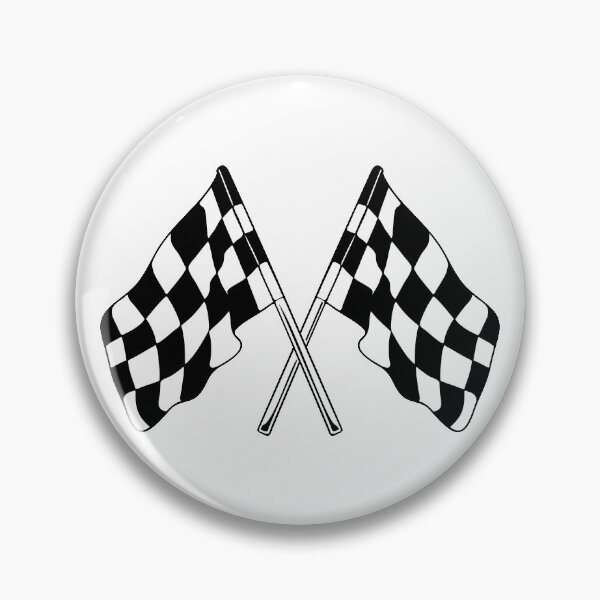 Item preview, Black and White Checkered Race Flag designed and sold by JupiterCyclops.