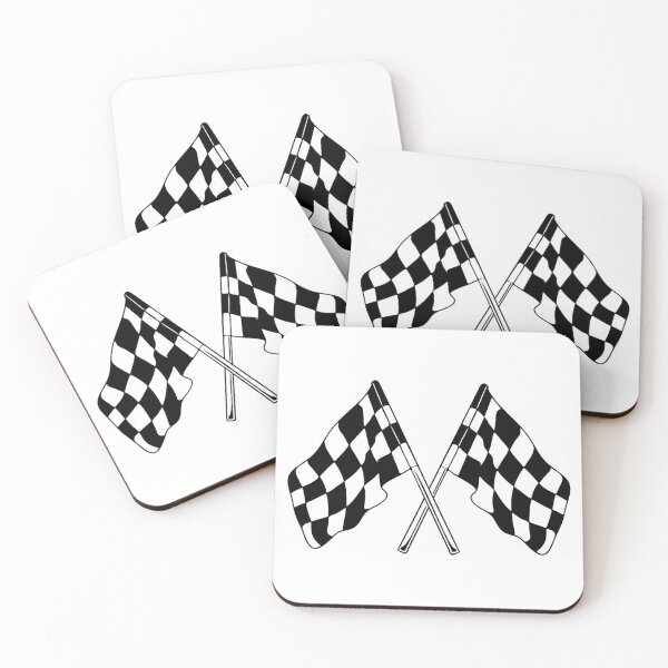 Item preview, Black and White Checkered Race Flag designed and sold by JupiterCyclops.