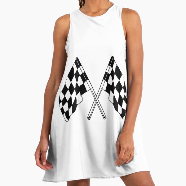 Racing Flag Check Dresses for Sale | Redbubble Racing Flag Check Dresses for Sale | Redbubble