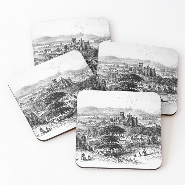 Item preview, Town and Abbey of Melrose designed and sold by yourscotborders.