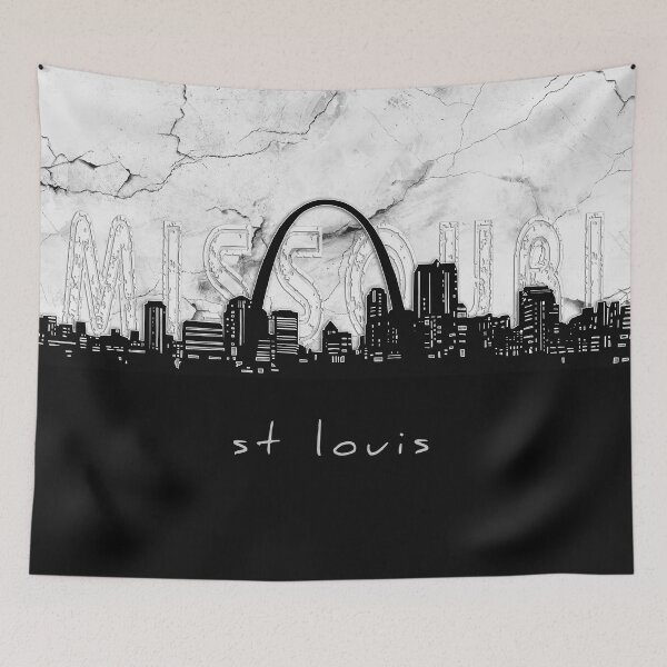 Item preview, st louis skyline marble designed and sold by BekimART2.