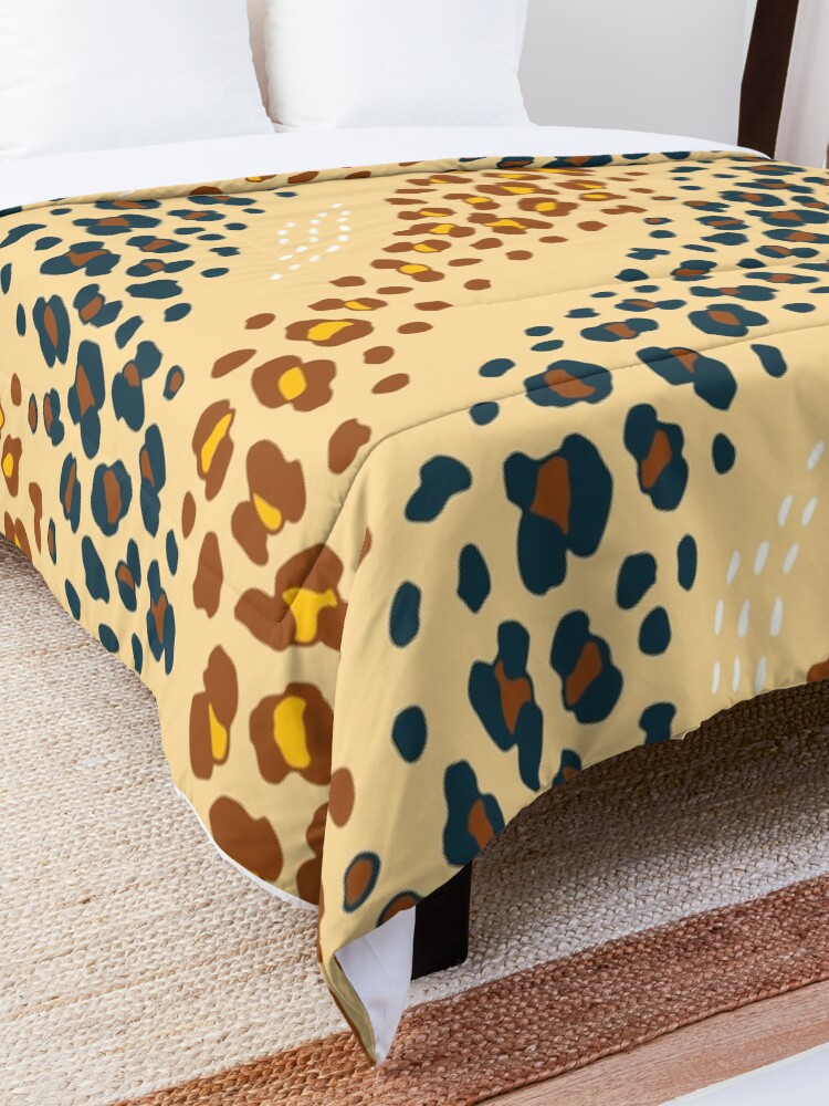 Alternate view of Bohemian Leopard Comforter