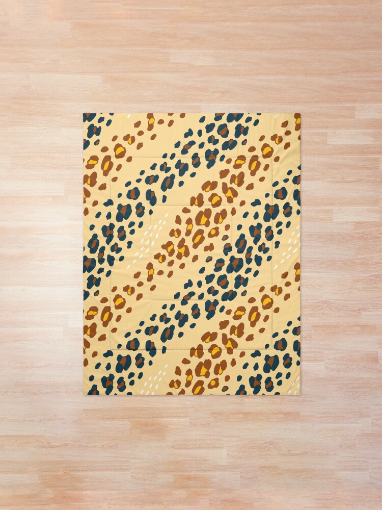 Alternate view of Bohemian Leopard Comforter