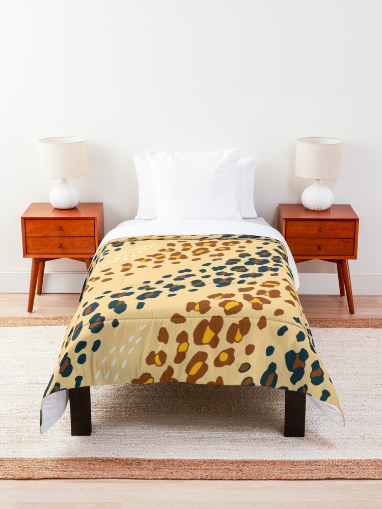 Alternate view of Bohemian Leopard Comforter