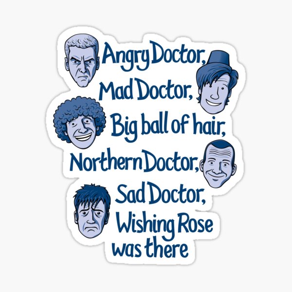Angry Doctor Sticker