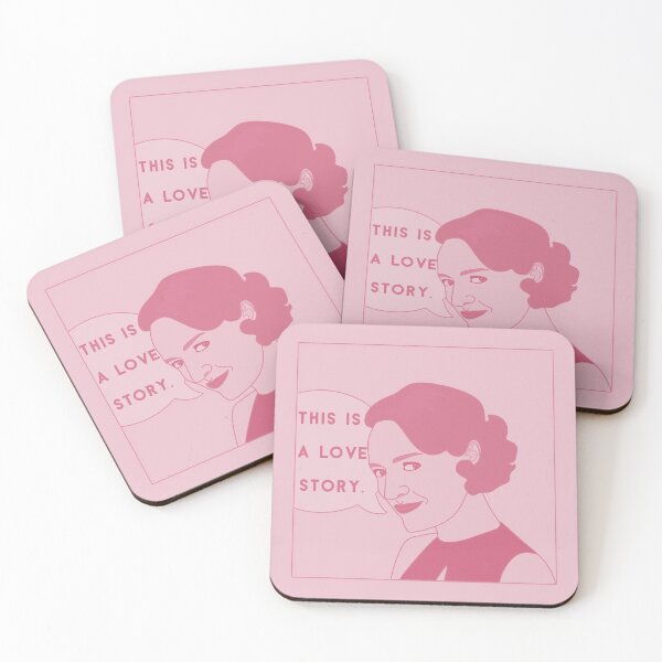 Item preview, Fleabag This is a Love Story Comic Pink Pastel Illustration designed and sold by tremendoustees.