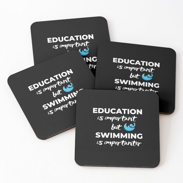 Item preview, Education Is Important But Swimming Is Importanter designed and sold by Ava Rozalinda.
