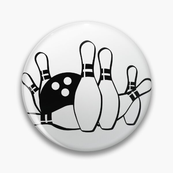 Item preview, Bowling Ball and Pins designed and sold by MoStorish.
