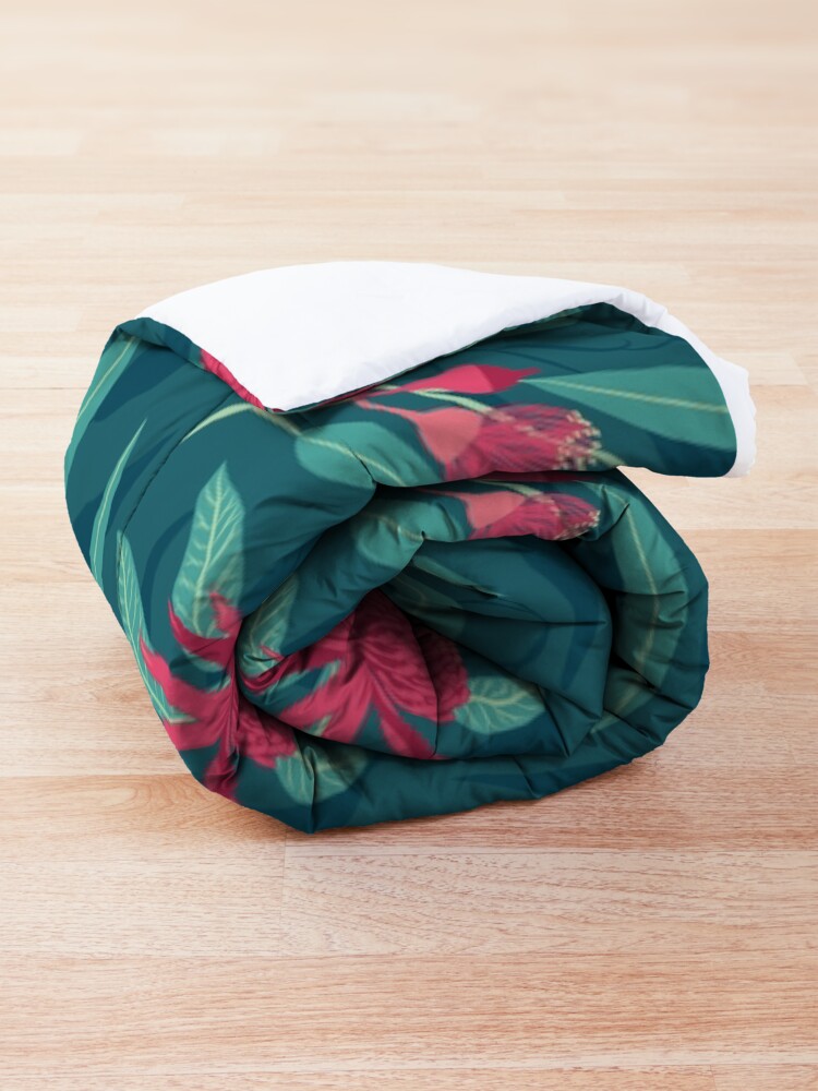Alternate view of Australian Flora Comforter