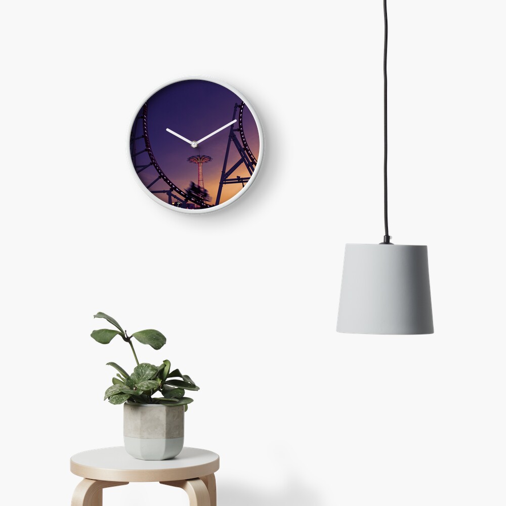 Dusky Amusements Clock