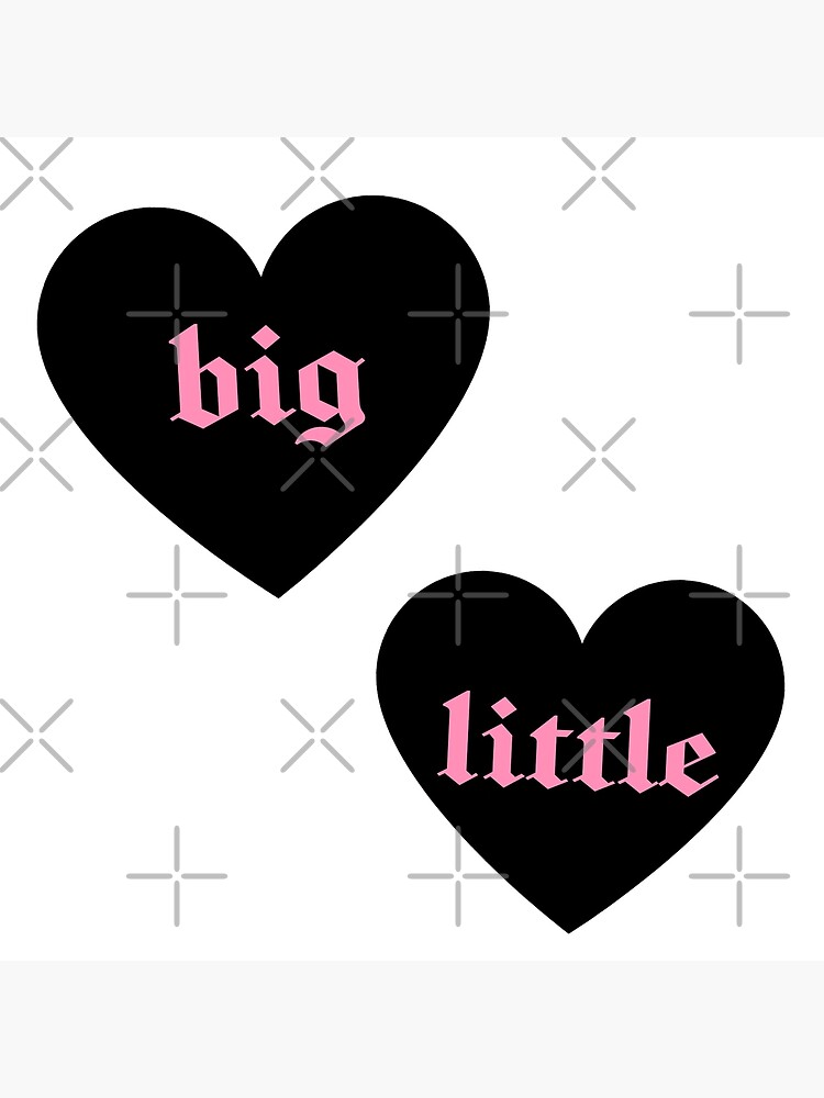 big-and-little-sorority-sticker-pack-poster-for-sale-by-kkaliee