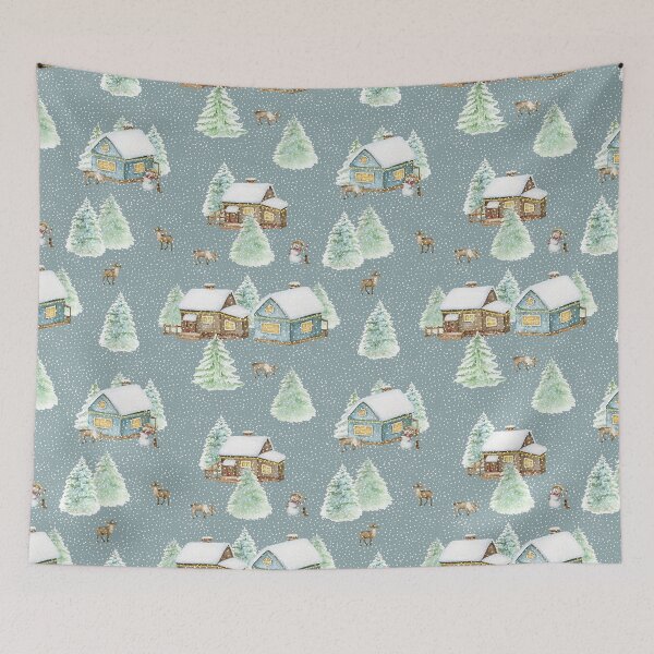 Item preview, Winter village designed and sold by JuliaBadeeva.