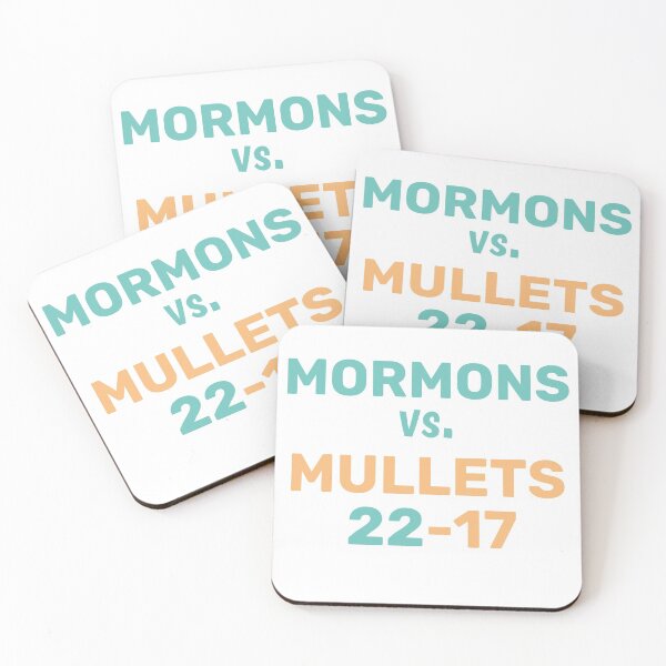 Item preview, Mormons vs Mullets designed and sold by TINASTORESHOPE.