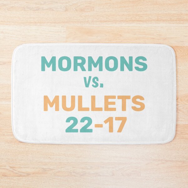 Item preview, Mormons vs Mullets designed and sold by TINASTORESHOPE.