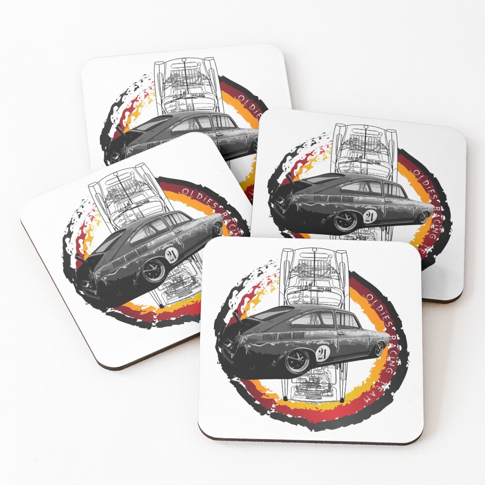 Fast aircooled Coasters (Set of 4)