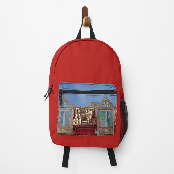 Item preview, Roof Windows Abandoned House Facade designed and sold by Anna Lemos.
