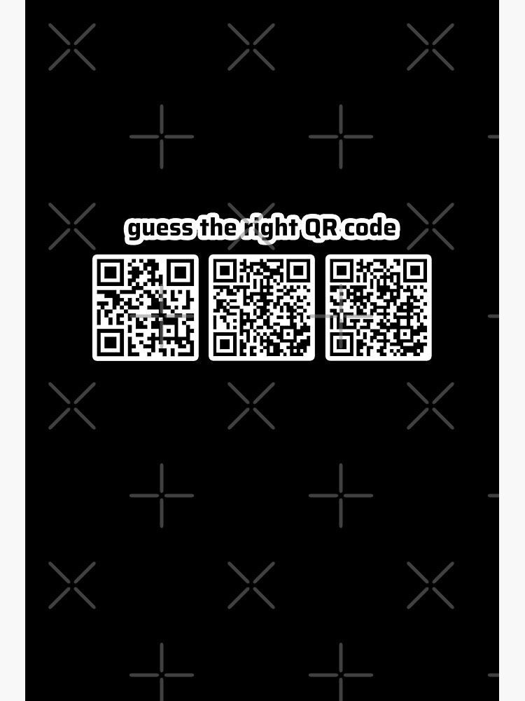 Rick Roll QR Code - Sexy pics of your mom - Rick Astley - Posters