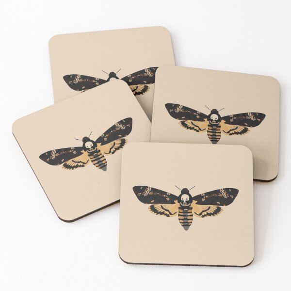 Item preview, Deathhead Hawkmoth designed and sold by tealprint.
