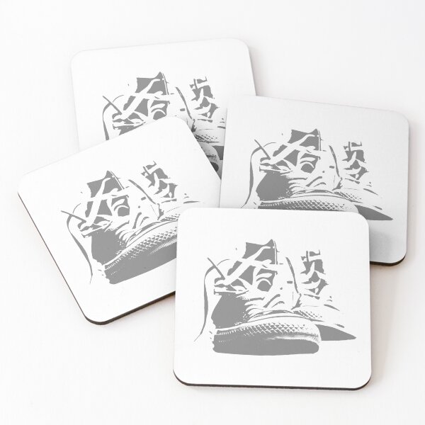 Item preview, Gray All Star Shoes Stamp designed and sold by fotollissimo.