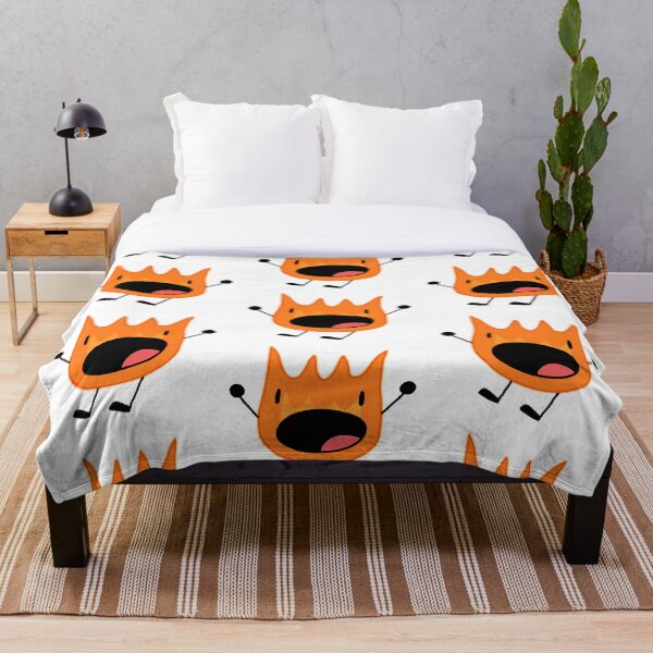 Firey scream Throw Blanket