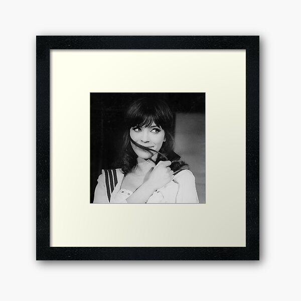 Anna Karina Impression encadrée