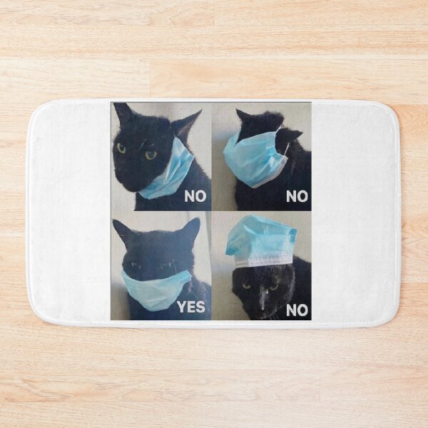 Item preview, cat wearing true mask designed and sold by ParamedicDesign.