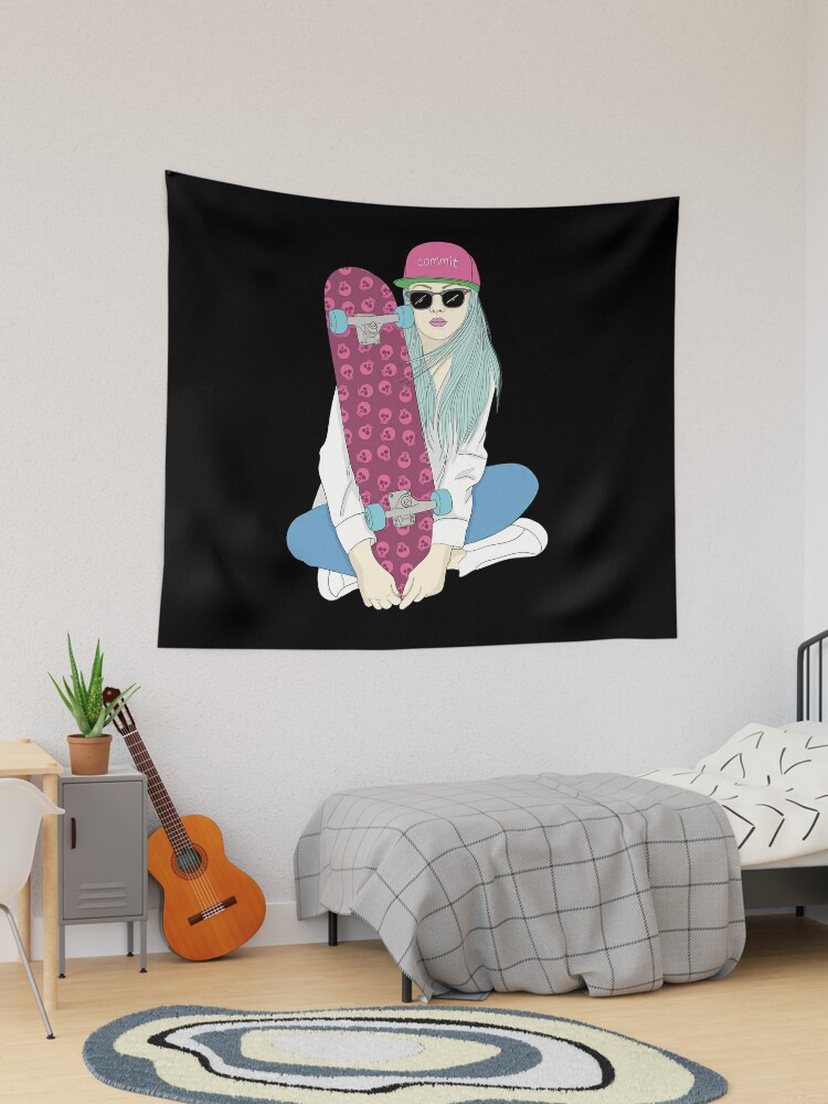 Skater tapestry best sale