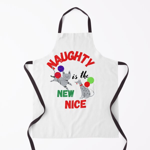 Item preview, Naughty is the New Nice for this kitty and puppy designed and sold by Vero De.