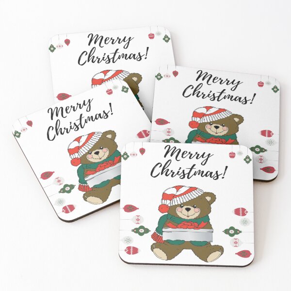 Item preview, Merry Christmas Bear designed and sold by customgiftstore.