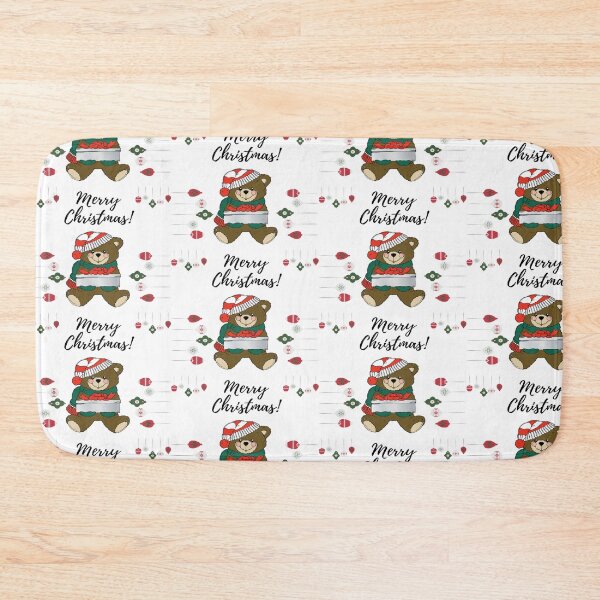 Item preview, Merry Christmas Bear designed and sold by customgiftstore.