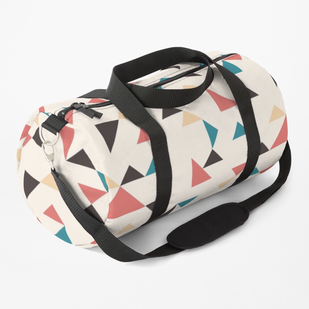 Terrazzo Triangles Duffle Bag