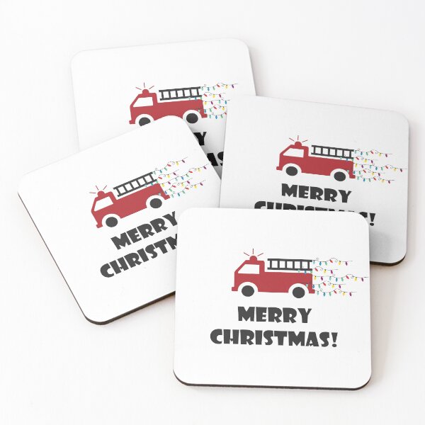 Item preview, Firetruck Firefighter Christmas designed and sold by Aleodor.