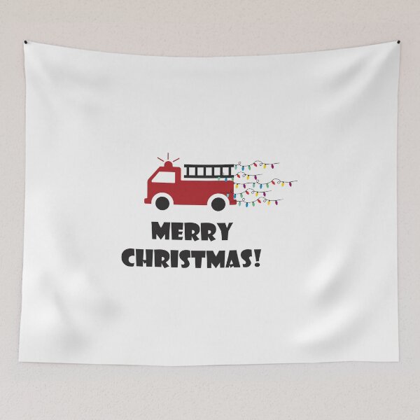Item preview, Firetruck Firefighter Christmas designed and sold by Aleodor.