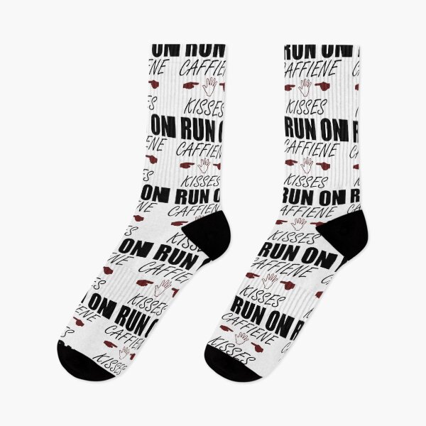 Item preview, I RUN ON CAFFEINE AND KISSES designed and sold by safiel5.
