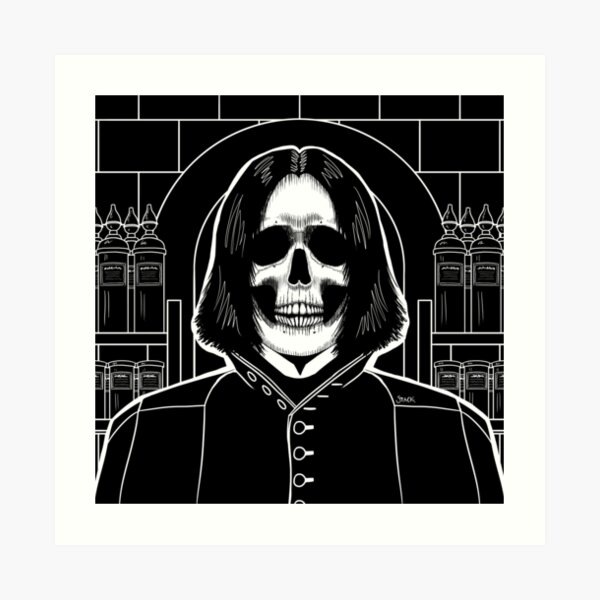 Snape (Stack's Skull Sunday) Art Print