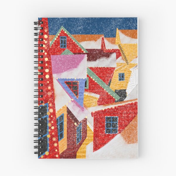 Item preview, Bryggen in winter designed and sold by WunderVidunder.