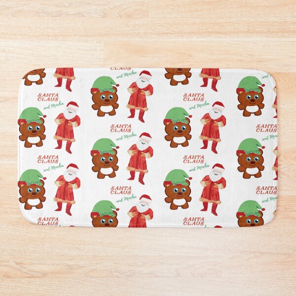 Item preview, santa claus and mocha designed and sold by customgiftstore.